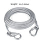 Double-headed Dog Tie Out Cable Leash