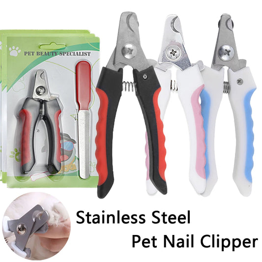 Professional Stainless Steel Pet Nail Clipper