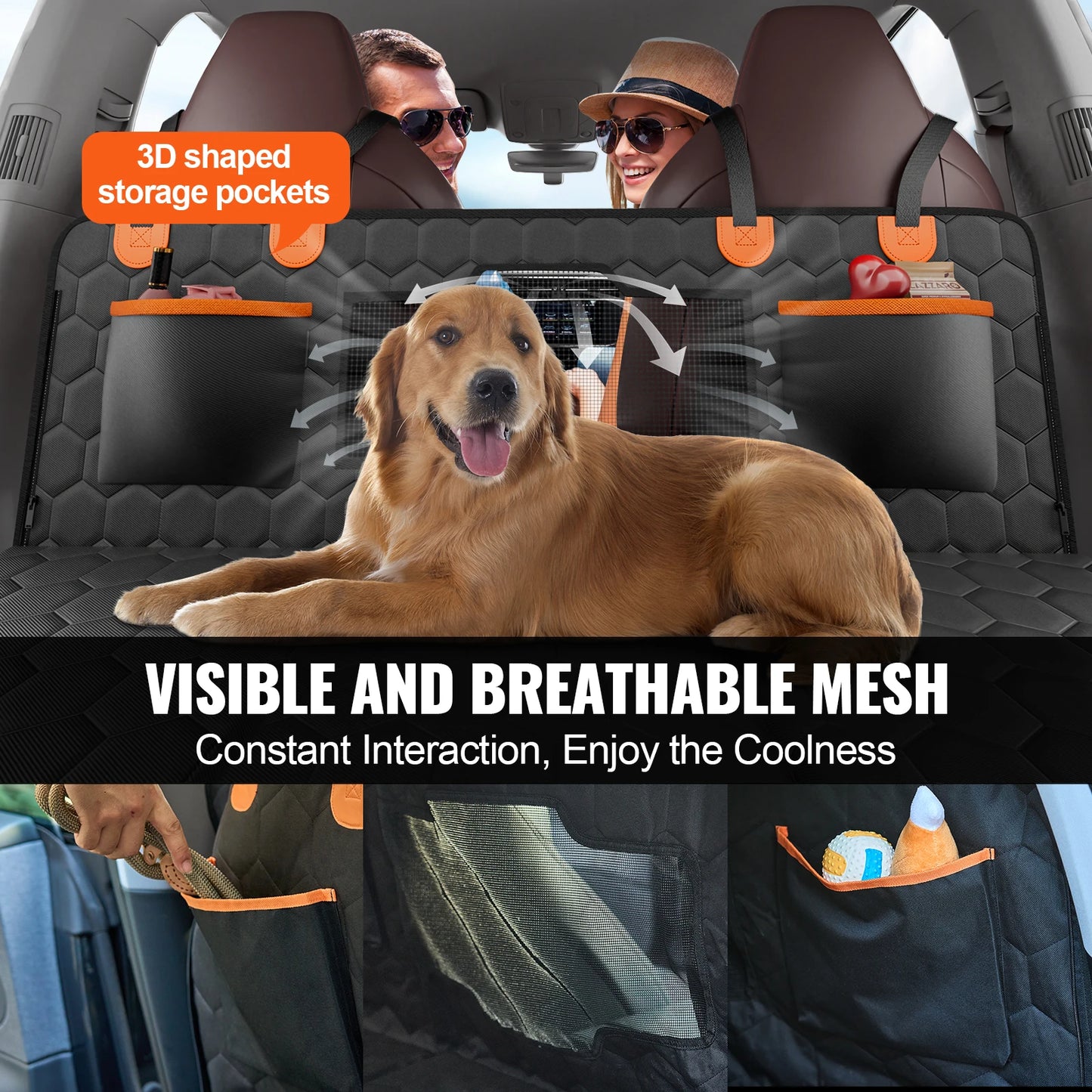 Back Seat Extender. Dog Car Seat Cover For Back Seat.