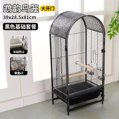 Indoor Parrot/Bird Cage With Large Door.