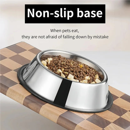 Pet, Dog,& Cat Stainless Steel Bowls