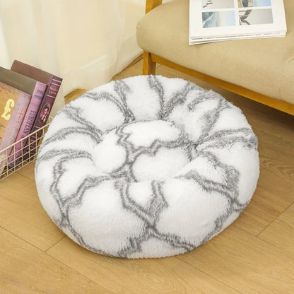 40-90cm Round Pet Bed for Cozy Sleeping