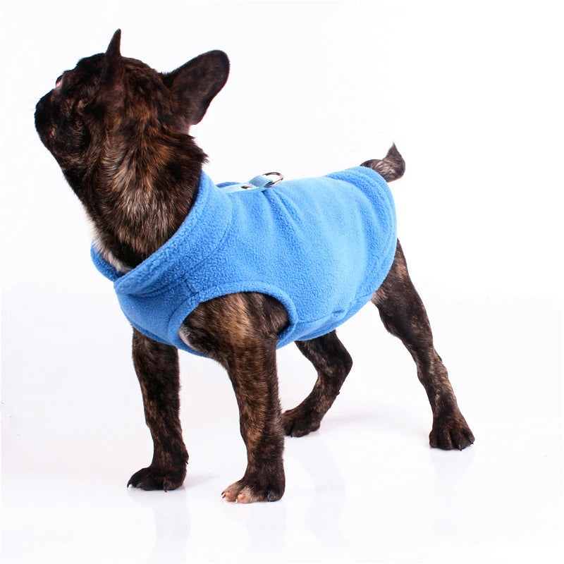 Dog & Pet Jacket Vest, Warm Fleece,