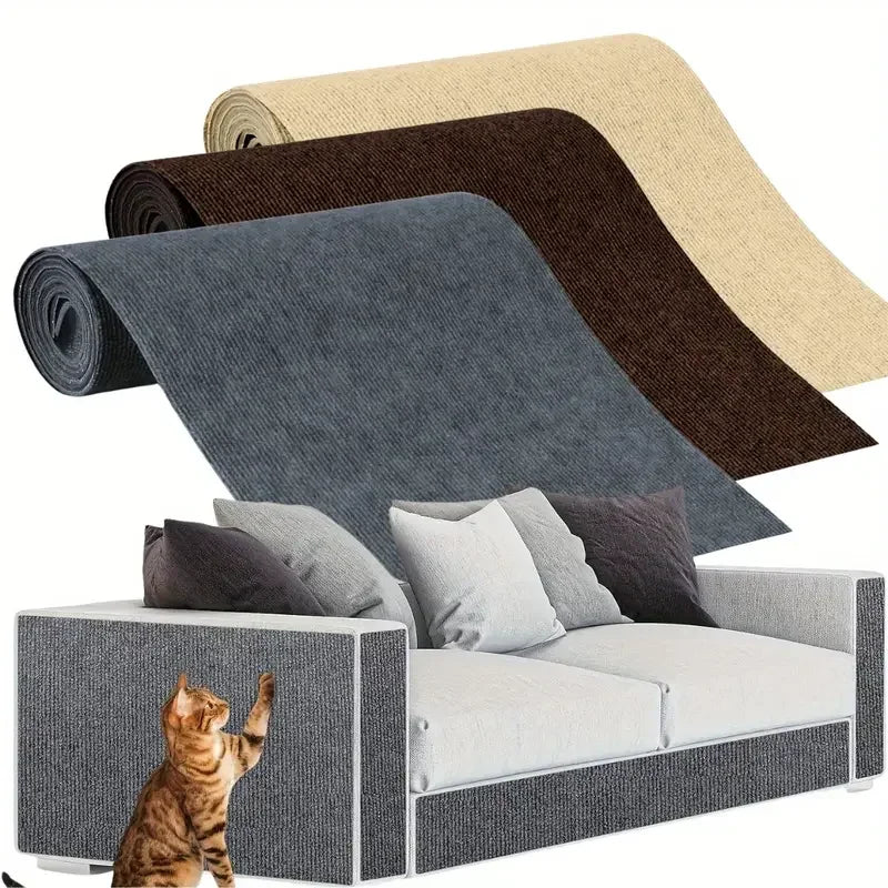 Cat Scratching Protector, Self-Adhesive, Trimmable.
