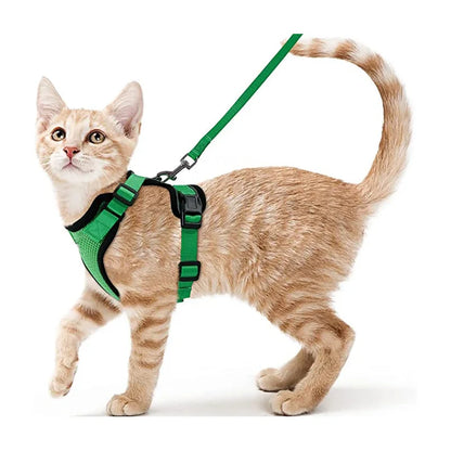 Cat Harness and Leash for Walking and Easy Control