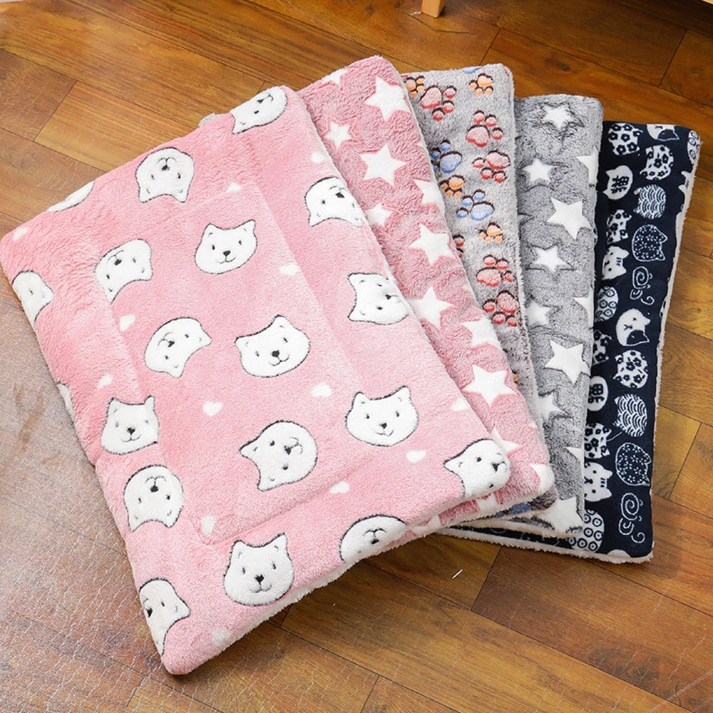 Thickened, Comfortable, Warm, Pet Sleeping Cushion-Mat.