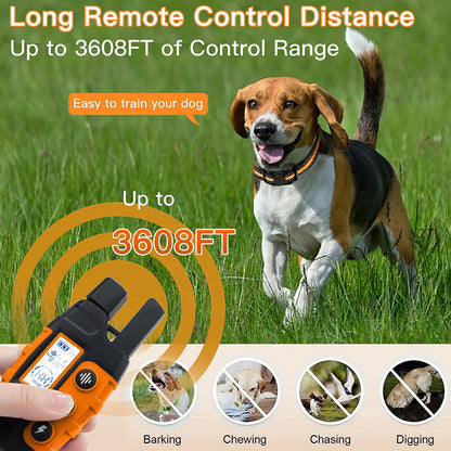 3300Ft Electric Dog Training Collar Remote Control