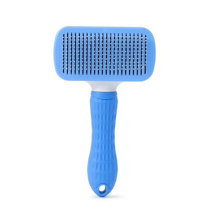 Self-Cleaning Pet Hair Remover Brush