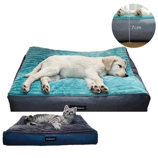 Thick, Plush, Soft, Dog, Cat, Pet Bed / Mat