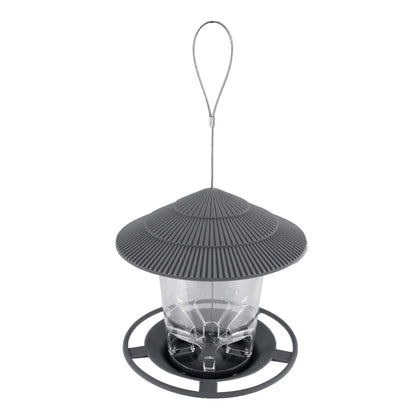 Outdoor, Bird Feeder holds over 2.5 pounds of seeds.