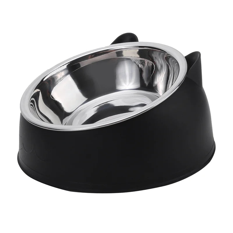 Inclined, Cat Food Or Water Bowl