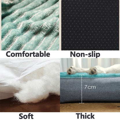 Thick, Plush, Soft, Dog, Cat, Pet Bed / Mat