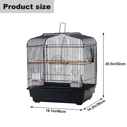 Bird Cage Travel Carrier For Small Parrots