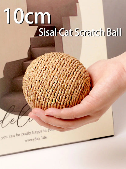 Sisal Cat Scratching Ball Toy