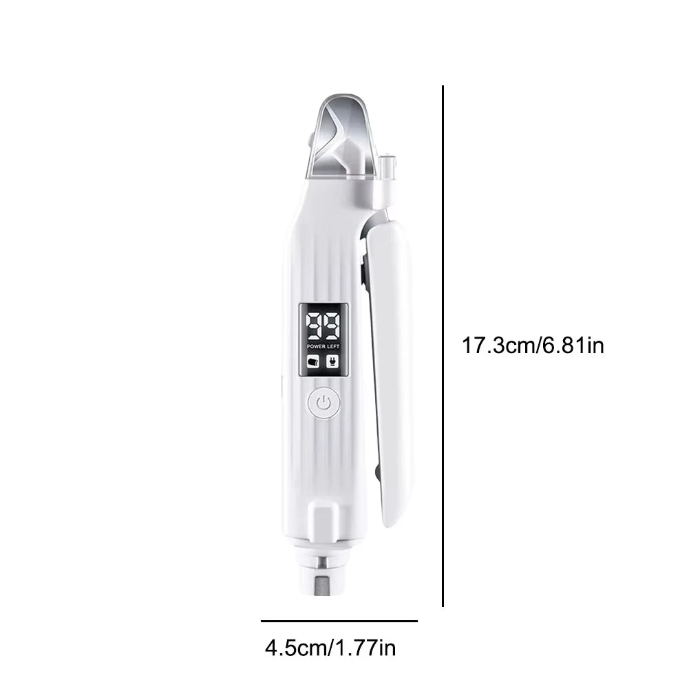2-in-1 Electric Pet Nail Trimmer Grinder
