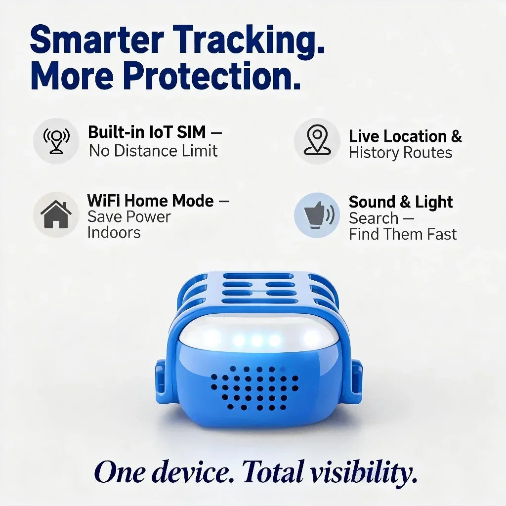 GPS Pet Tracker For Dogs Cats With Unlimited Tracking And Built-in Sim0-- Subscription Required