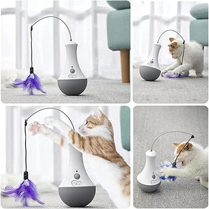 Cat Interactive Funny-Feather, Automatic Teaser Toy