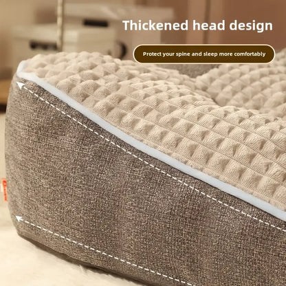 Extra Thick,  Orthopedic, Extra Large Dog Bed 47inch for Large Dogs, Orthopedic Dog Mat for Large Senior Dogs,Durable Kennel Cush