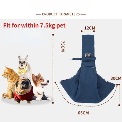 Comfortable Cat, Small Dog, and Pet Crossbody Shoulder Bag.