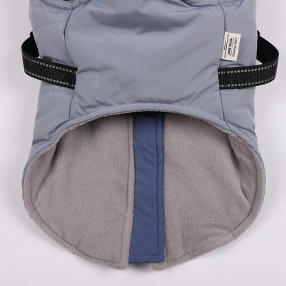 Winter Pet/Dog Jacket With Harness