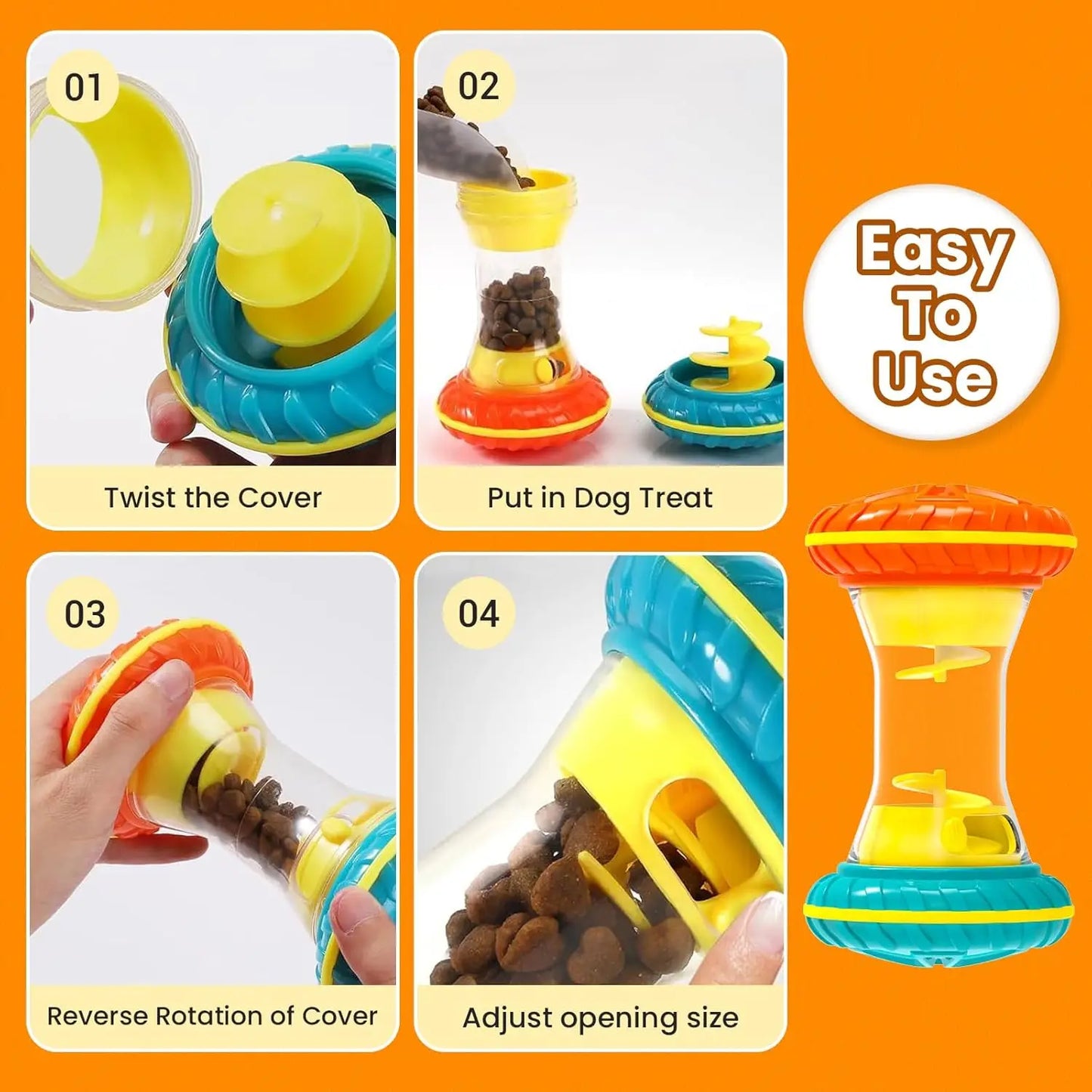 Interactive Dog Puzzle Toys for Boredom,& Enrichment