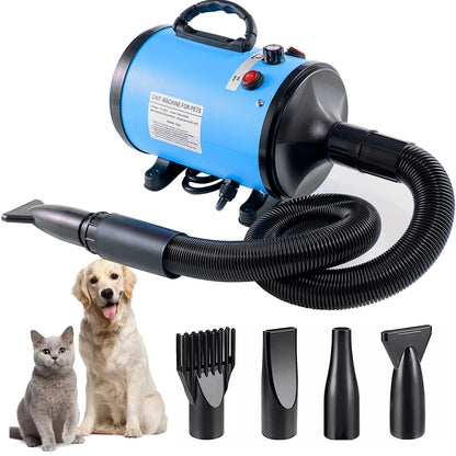 2800W Pet Hair Dryer, Silent, Fast Drying