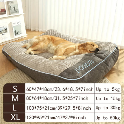 Extra Thick,  Orthopedic, Extra Large Dog Bed 47inch for Large Dogs, Orthopedic Dog Mat for Large Senior Dogs,Durable Kennel Cush