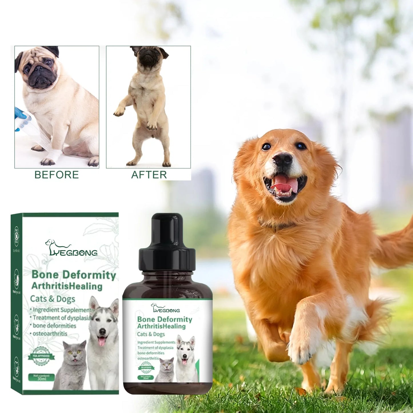 Dog Joint Discomfort Care Drops