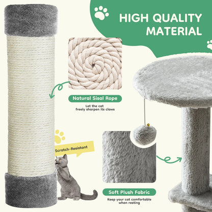 44In Cat Tree, Multi-Level, Cat Climbing Tower.