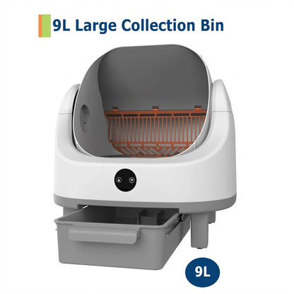 Self-Cleaning Litter Box With Odor Locking System