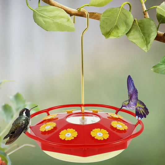Hummingbird Feeder with 8 Feeding Ports--12 oz. Capacity