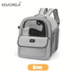 KEMORELA Pet Backpack for Cats And Dogs Large Outdoor Transparent Capsule Breathable Carrying Bag Pet Supplies