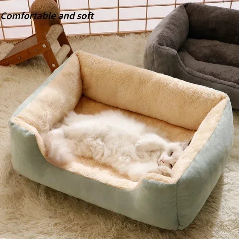 Cat & Small Pet Bed, 80x60 cm