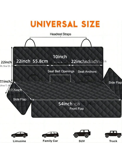 Dog Waterproof Car Seat Protector