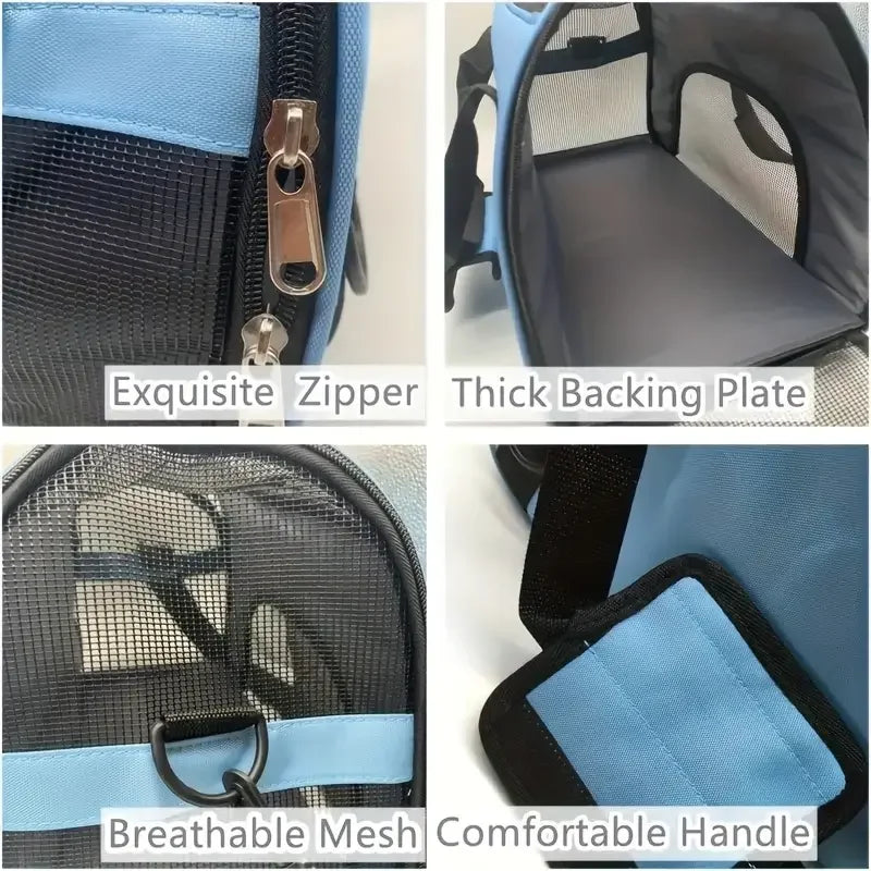 Portable Dog & Cat Carrier Bag