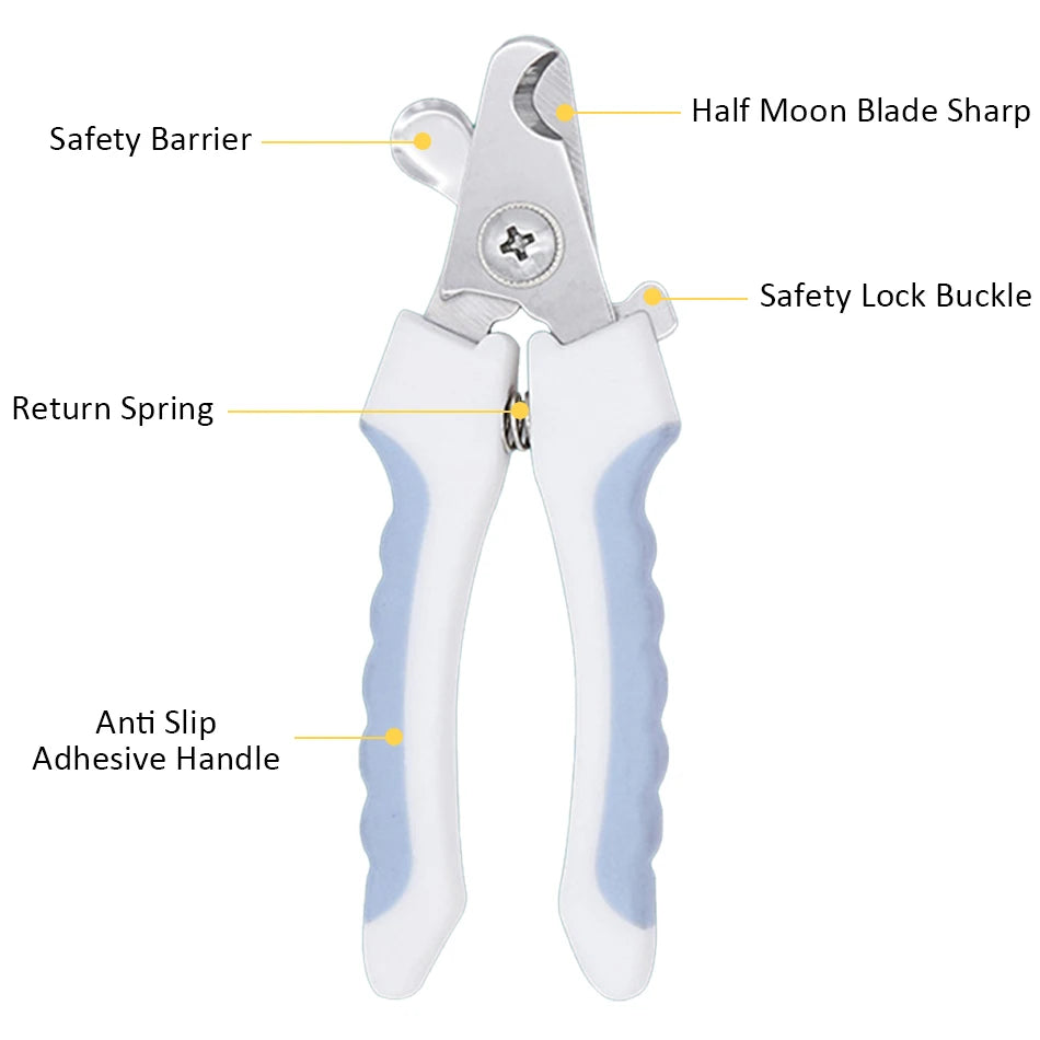 Professional Stainless Steel Pet Nail Clipper