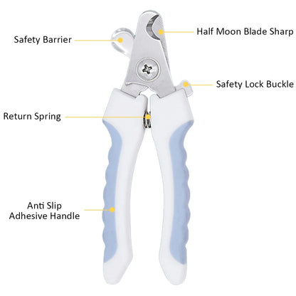 Professional Stainless Steel Pet Nail Clipper