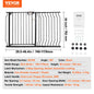 Security Gate 28/30/36 Inches High, With Easy Step-Through