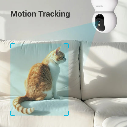 Indoor Home Monitoring-Security Camera 2K, Home Security Camera for Dog/Elder, Security Camera with One-Touch Call Update A31S-2pc
