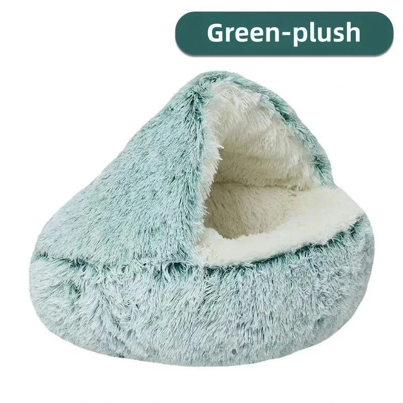 Autumn - Winter Soft Plush Pet Bed