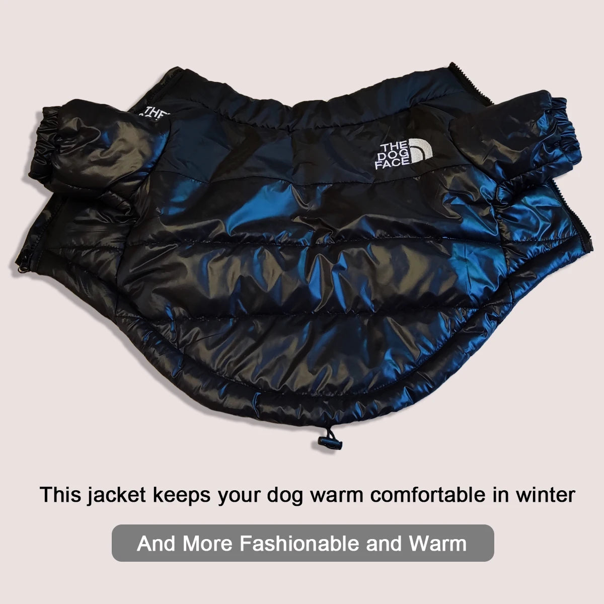 Pet Windproof & Reflective Winter Jacket