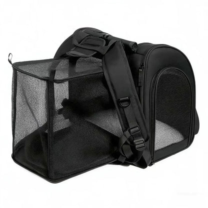 Expandable, Cat & Small Dog, Carrier Backpack With Breathable Mesh