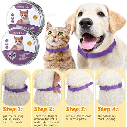 Calming Pheromone Collar For Cats & Dogs