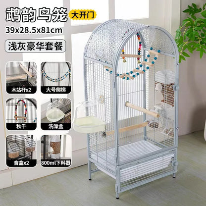 Indoor Parrot/Bird Cage With Large Door.