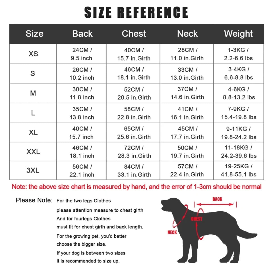 Pet Windproof & Reflective Winter Jacket