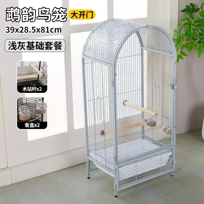 Indoor Parrot/Bird Cage With Large Door.