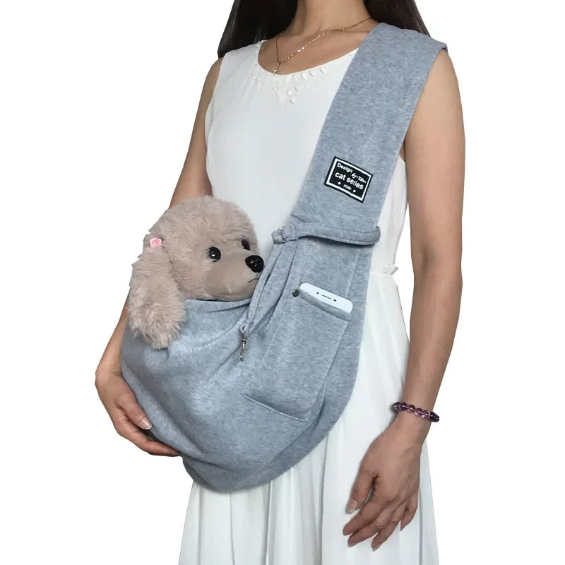 Comfortable Cat, Small Dog, and Pet Crossbody Shoulder Bag.