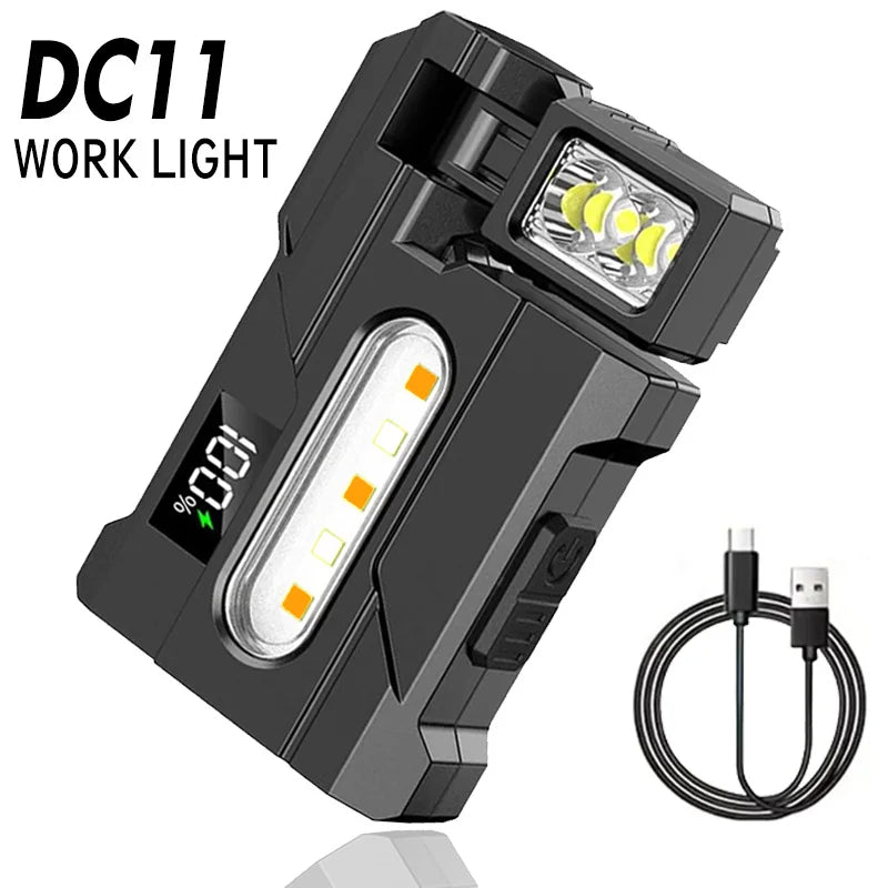 Portable LED Rechargeable Flashlights and Workights