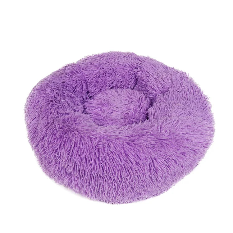 40-90cm Round Pet Bed for Cozy Sleeping