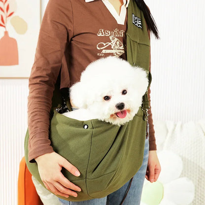 Comfortable Cat, Small Dog, and Pet Crossbody Shoulder Bag.